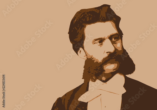 Strauss, Johann, musicien, portrait, personnage célèbre, musique, célèbre, classique, compositeur