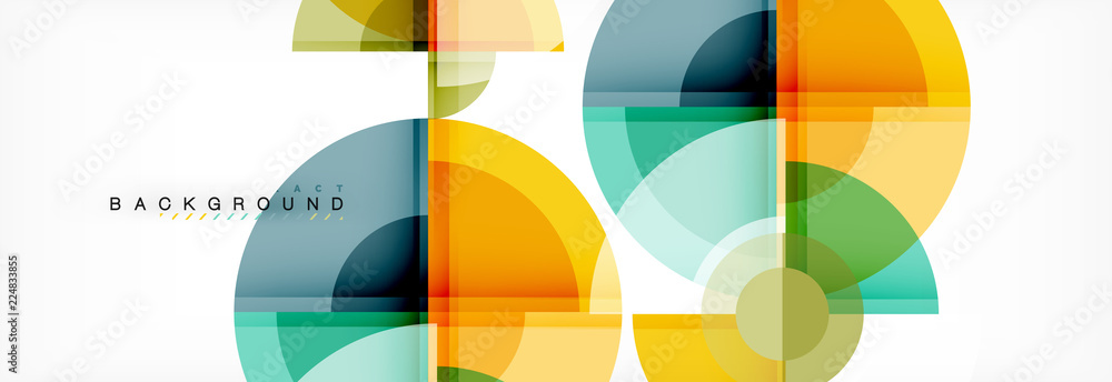 Circle abstract background Circle abstract background