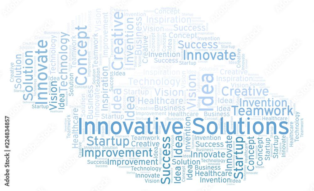 Innovative Solutions word cloud, made with text only. Innovative Solutions word cloud, made with text only.