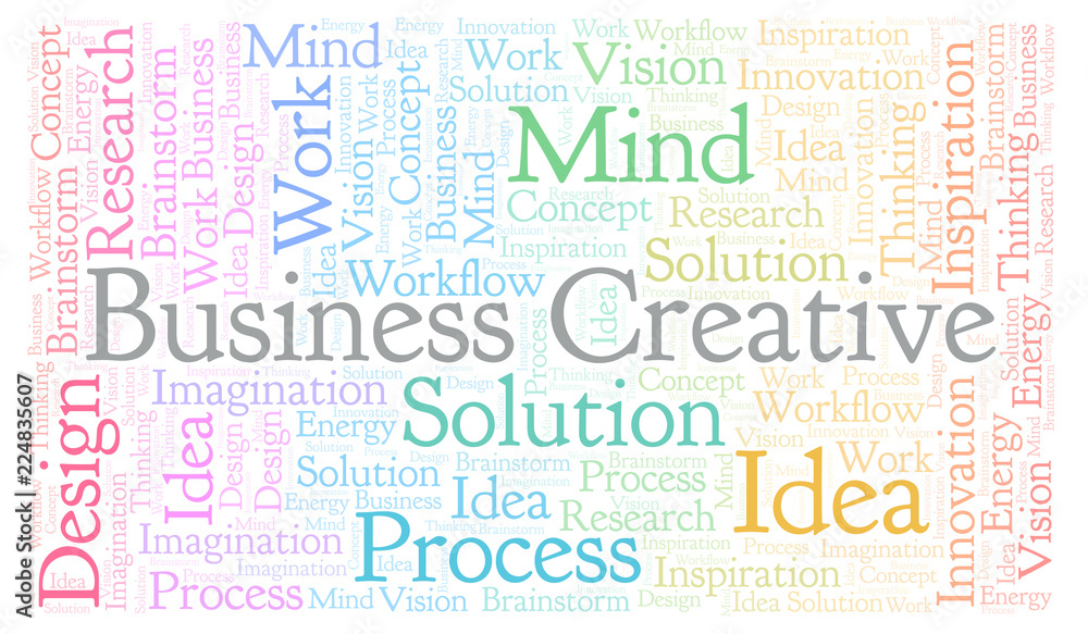 Business Creative word cloud, made with text only. Business Creative word cloud, made with text only.