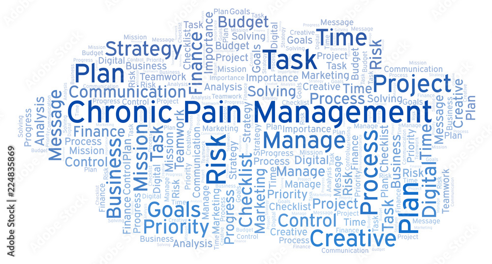 Chronic Pain Management word cloud, made with text only. Chronic Pain Management word cloud, made with text only.
