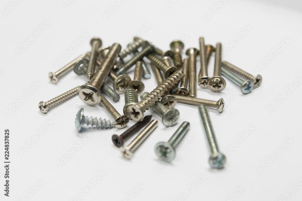 A group of screw A group of screw