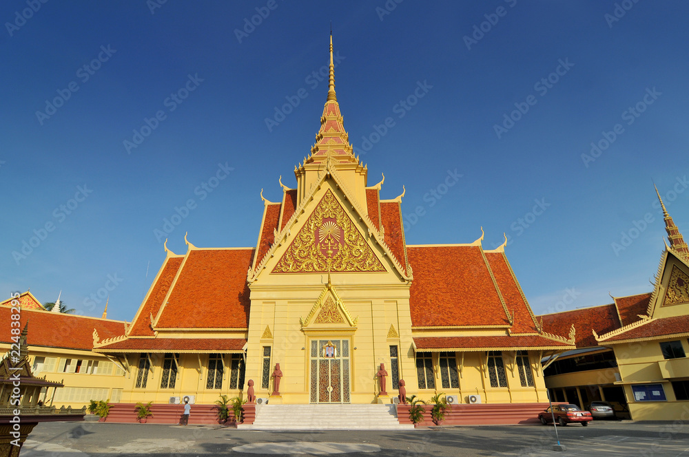 Front of the Cambodian Supreme Court, Phnom Penh, Cambodia. Front of the Cambodian Supreme Court, Phnom Penh, Cambodia.