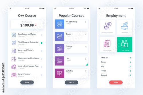 Education mobile app