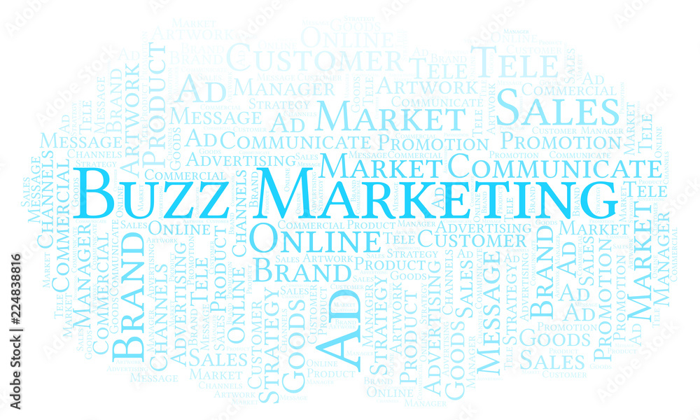 Word cloud with text Buzz Marketing. Word cloud with text Buzz Marketing.