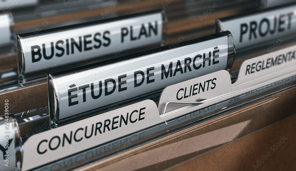 Etude de marché, analyse de la concurrence et de la clientèle lors du processus de création d'entreprise Etude de marché, analyse de la concurrence et de la clientèle lors du processus de création d'entreprise