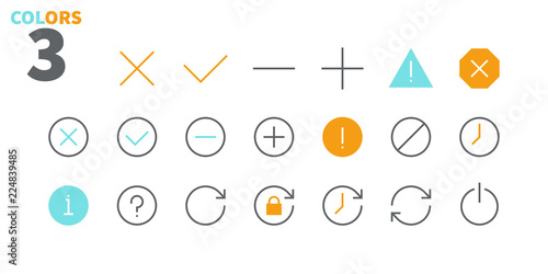 Control UI Pixel Perfect Well-crafted Vector Thin Line Icons 48x48 Ready for 24x24 Grid for Web Graphics and Apps with Editable Stroke. Simple Minimal Pictogram Part 1-4