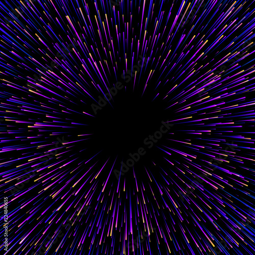 Bright abstract festive background with firework.