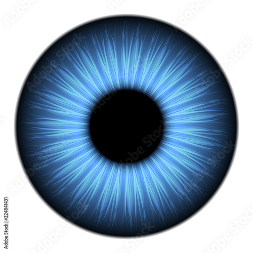 Blue eye texture for 3d modeling