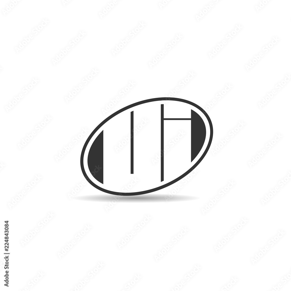Initial Letter UI Logo Template Design Initial Letter UI Logo Template Design