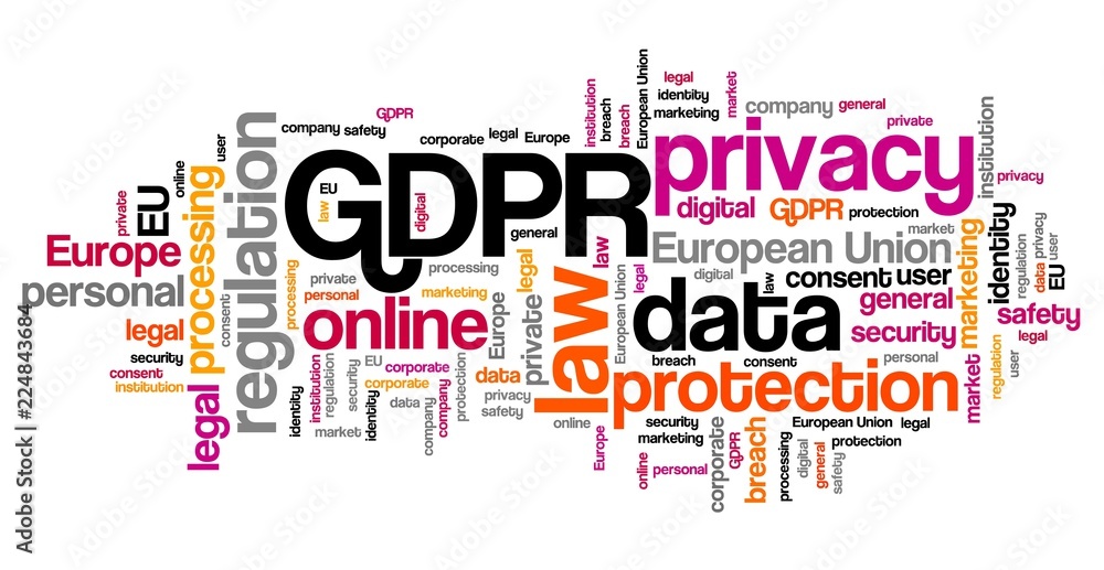 Fototapeta premium GDPR Data Protection