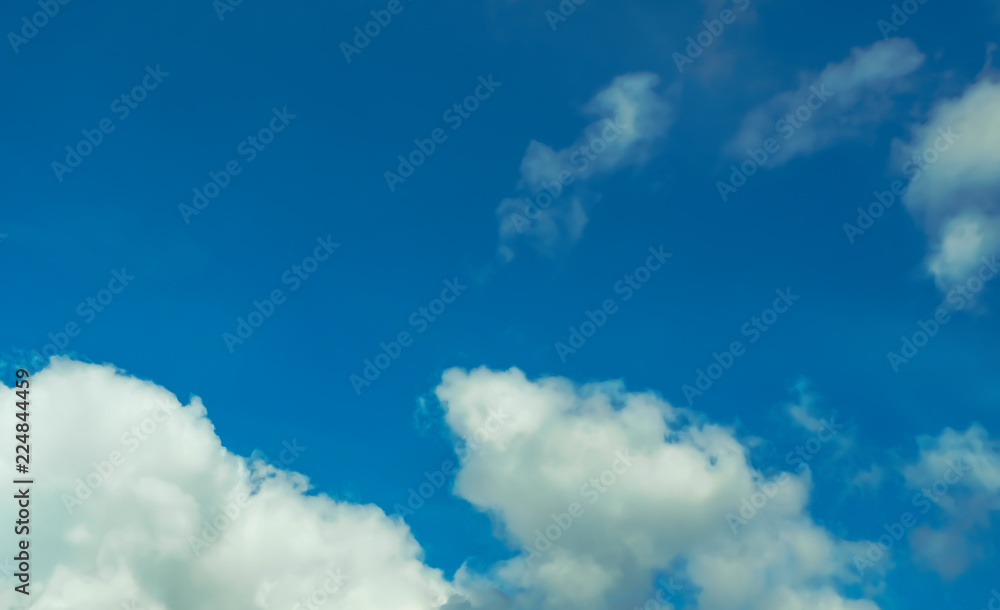 Obraz premium vintage dynamic cloud and sky with grunge texture for background Abstract,postcard nature art style,soft and blur focus.