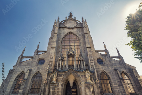 Cathedral of Assumption of Our Lady and St John the Baptist in Sedlec, Kutna Hora, Czech Republic, Europe.