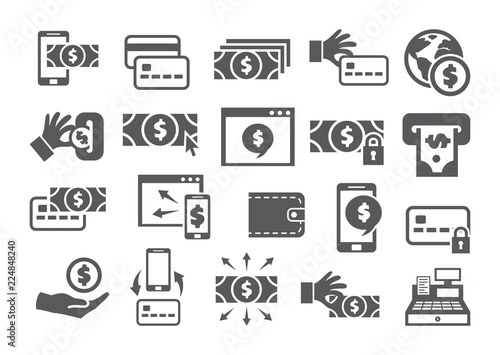 Payment icons set