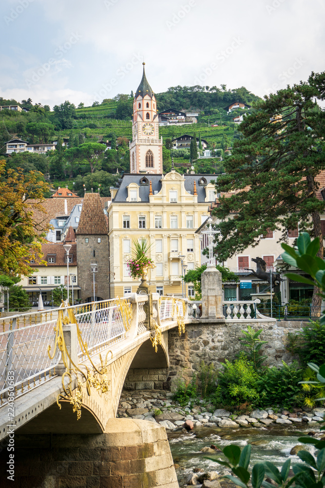 Naklejka premium Merano, South Tyrol, Italy