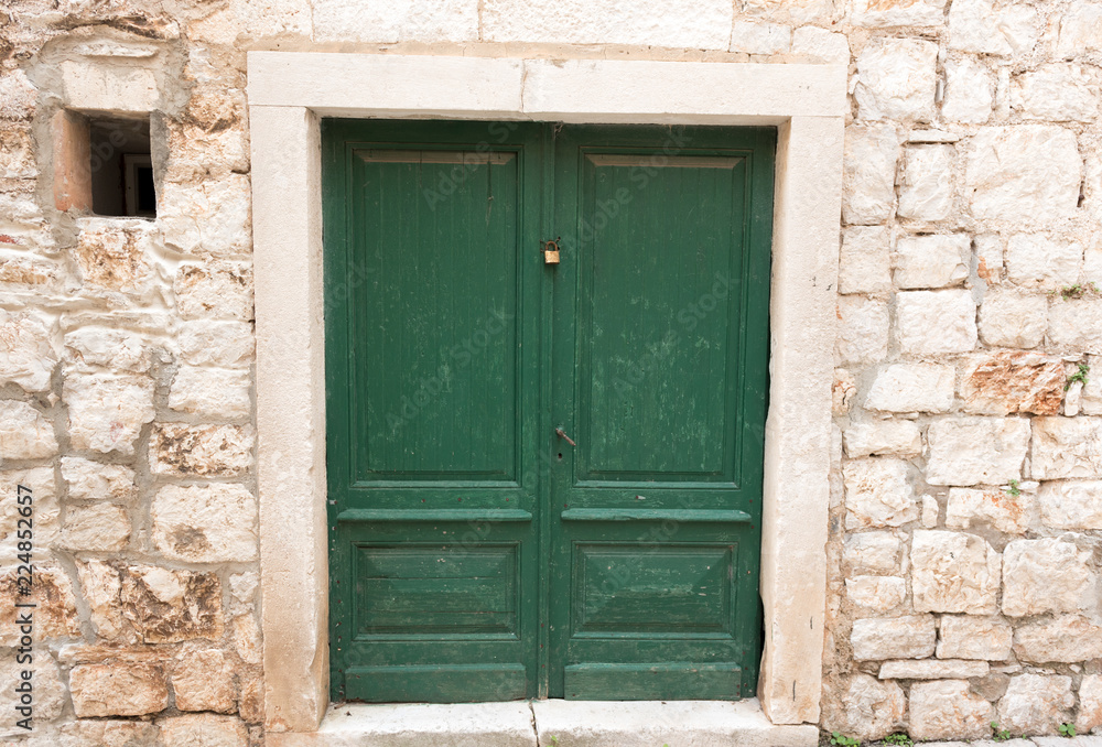 Old rustic door Old rustic door