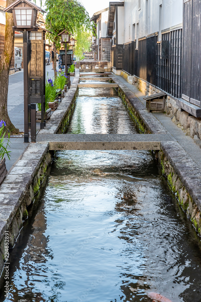 Waterway in Gifu Japan
