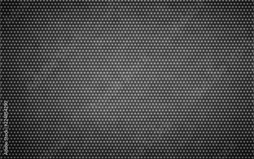 Black white triangles background. Background pattern grey triangles design. Halftone vintage abstract monochrome backdrop. Black and white grunge texture. Abstract vector illustration eps10.