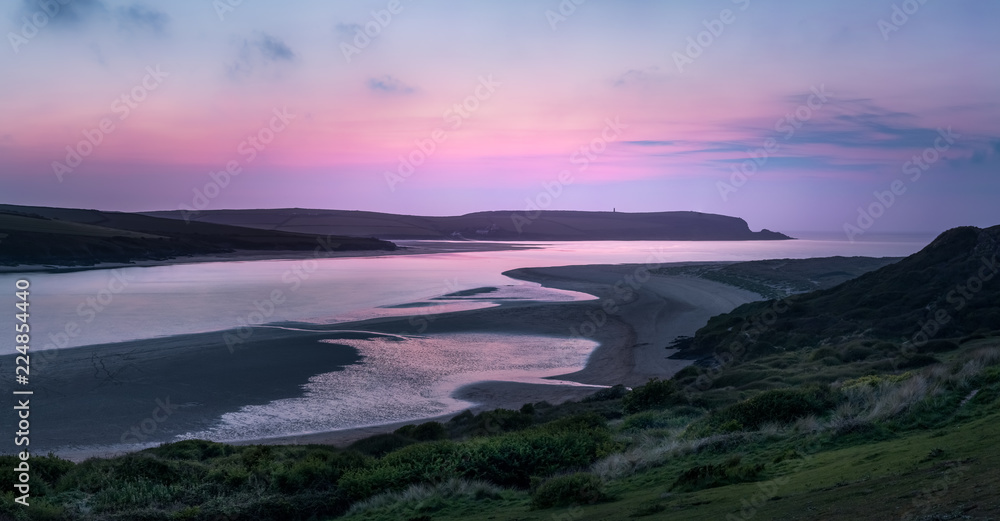 Twilight, Camel Estuary, Cornwall
