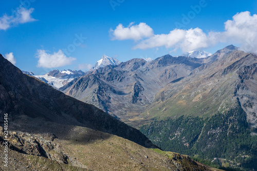 View from Sallent Joch, Adamello Brenta National Park, South Tyrol, Italy