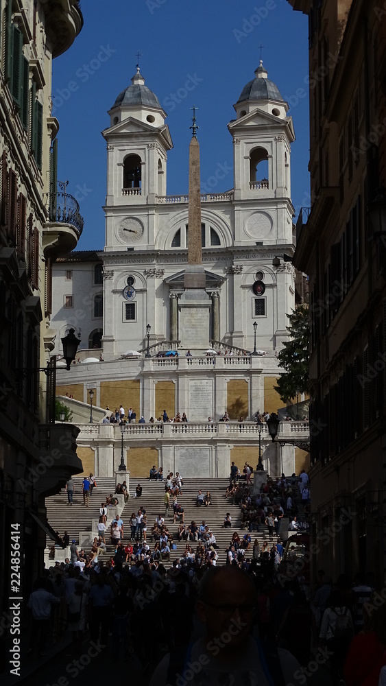 church of spain square in rome