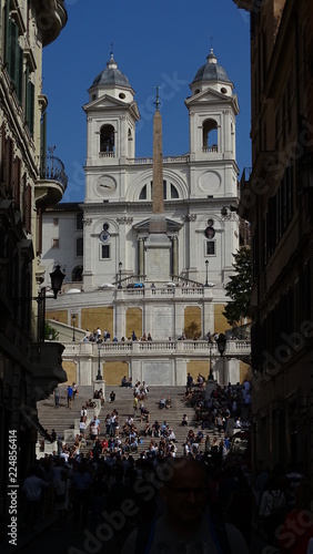 church of spain square in rome © Joao Gambinï