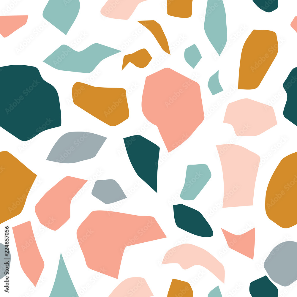 Terrazzo pattern.Perfect design for posters, cards, textile, web pages ...