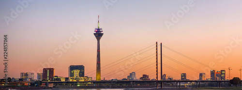 Stadtansicht von Düsseldorf