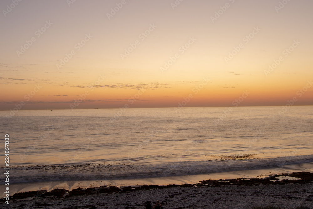 Sunset at the beach