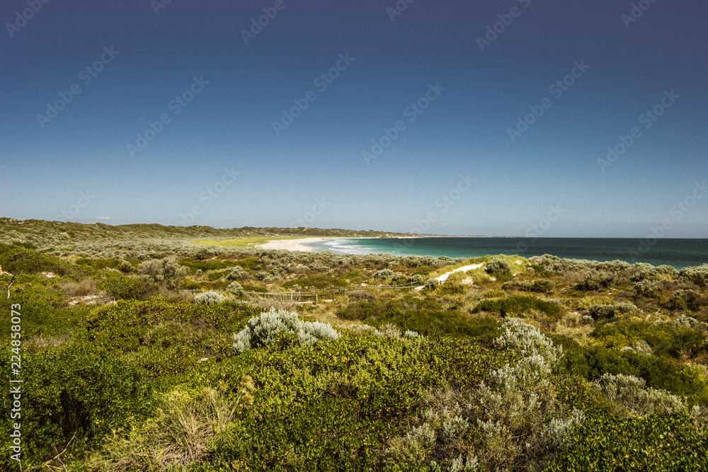 Beach Landscape blue sky Beach Landscape blue sky