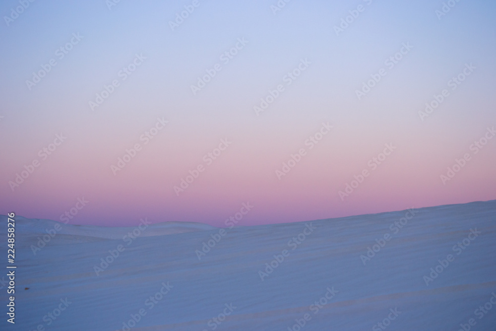Sunset view of Lancelin dunes sand Sunset view of Lancelin dunes sand