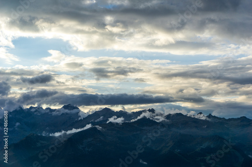 Fototapeta Naklejka Na Ścianę i Meble -  Idyllic view of Adamello Brenta National Park, South Tyrol / Italy