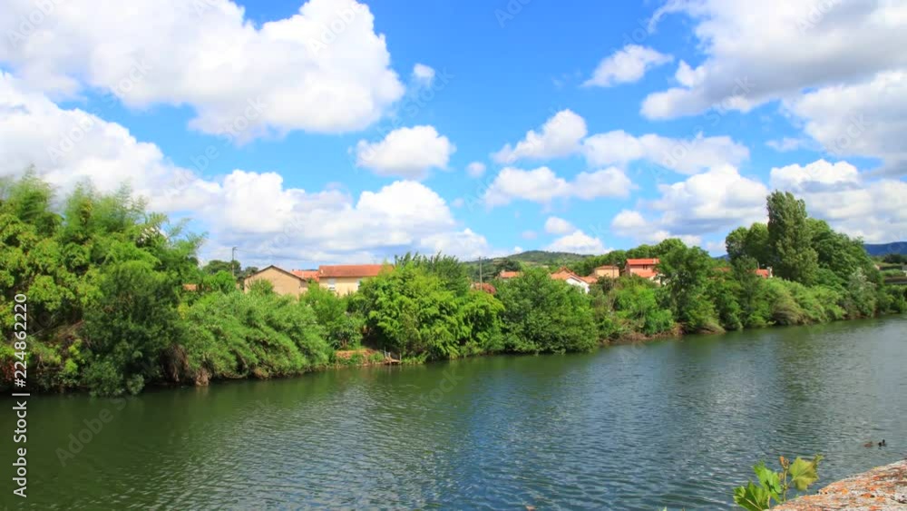 Time lapse of the city of Limoux and Aude river in Languedoc, France
Time lapse of the city of Limoux and Aude river in Languedoc, France