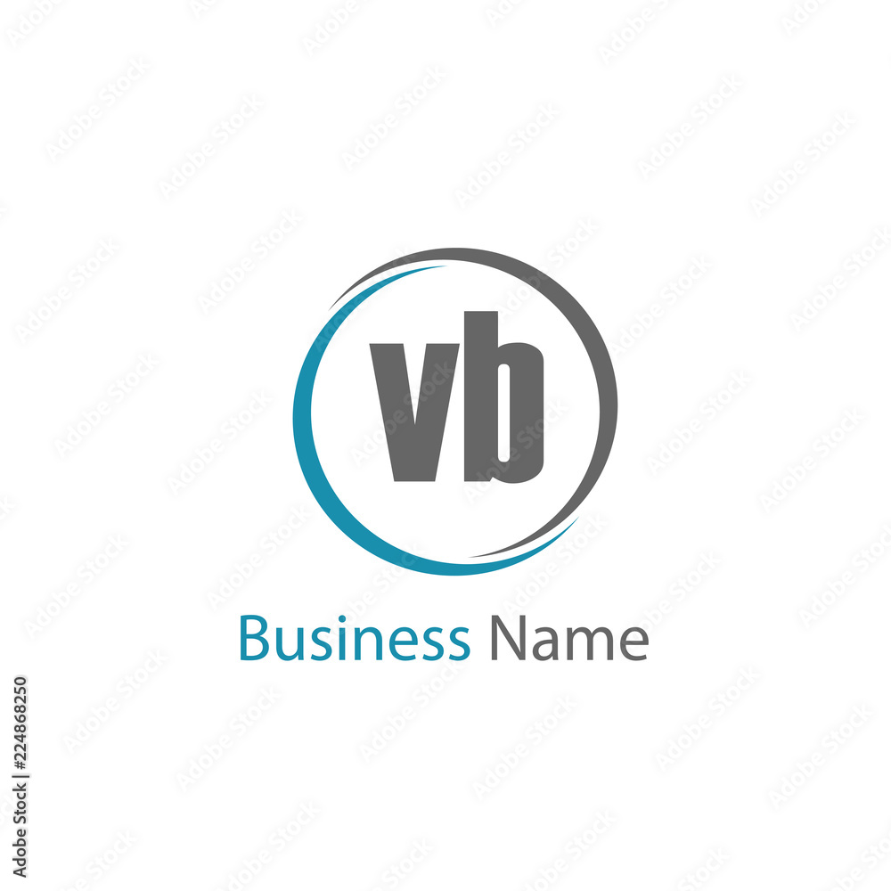 Initial Letter VB Logo Template Design Initial Letter VB Logo Template Design