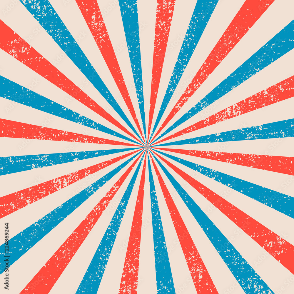 Retro vintage rays background Stock Vector | Adobe Stock