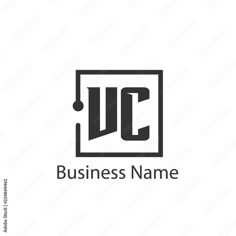 Initial Letter VC Logo Template Design Initial Letter VC Logo Template Design