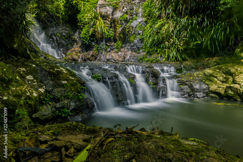 Fototapeta Naklejka Na Ścianę i Meble -  Beautiful waterfall in jungle