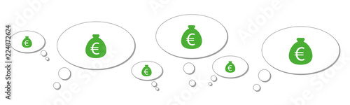 Gedankenblasen - Eurosack