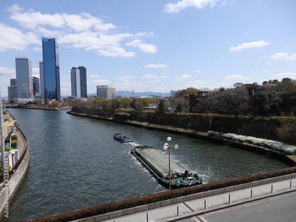 Naklejka premium 水都