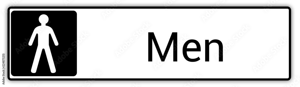 Panneau en Anglais: Toilettes pour hommes et femmes, wc mixtes et unisexe - panneau pour salle de bain, toilettes et autres commodités Panneau en Anglais: Toilettes pour hommes et femmes, wc mixtes et unisexe - panneau pour salle de bain, toilettes et autres commodités