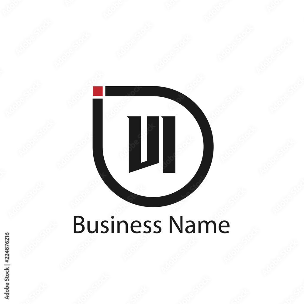 Initial Letter VI Logo Template Design Initial Letter VI Logo Template Design