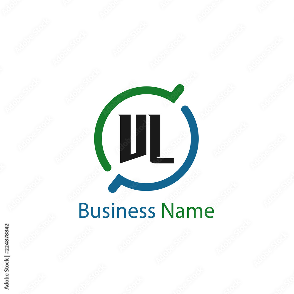 Initial Letter VL Logo Template Design Initial Letter VL Logo Template Design
