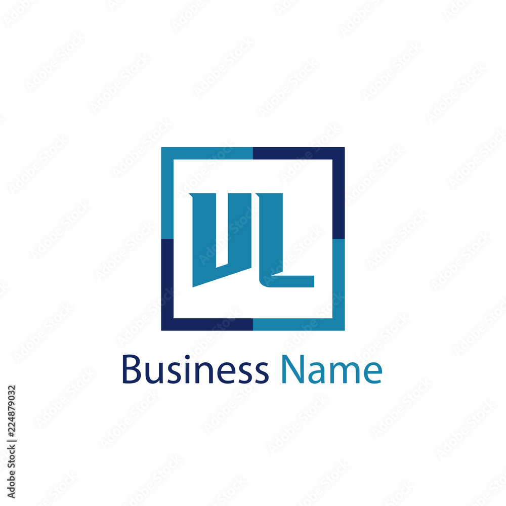 Initial Letter VL Logo Template Design Initial Letter VL Logo Template Design
