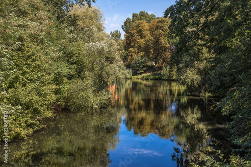 Beautiful Part Of The Spree At Muehlgraben Cottbus Goehteplatz photo