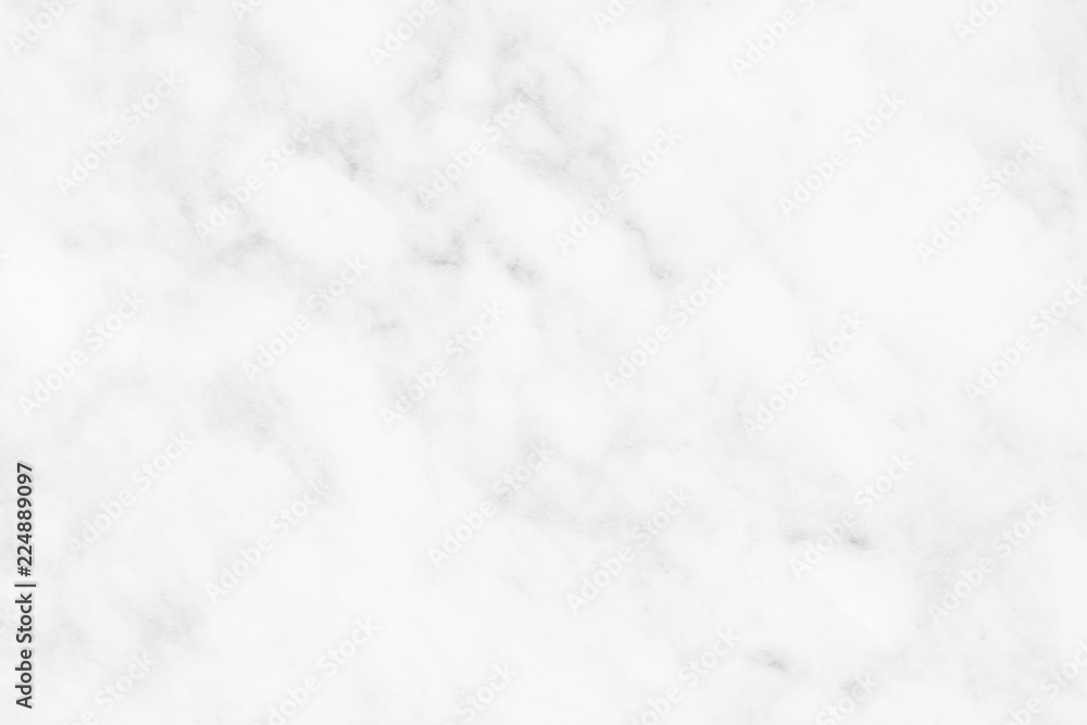Fototapeta White marble background with copy space.