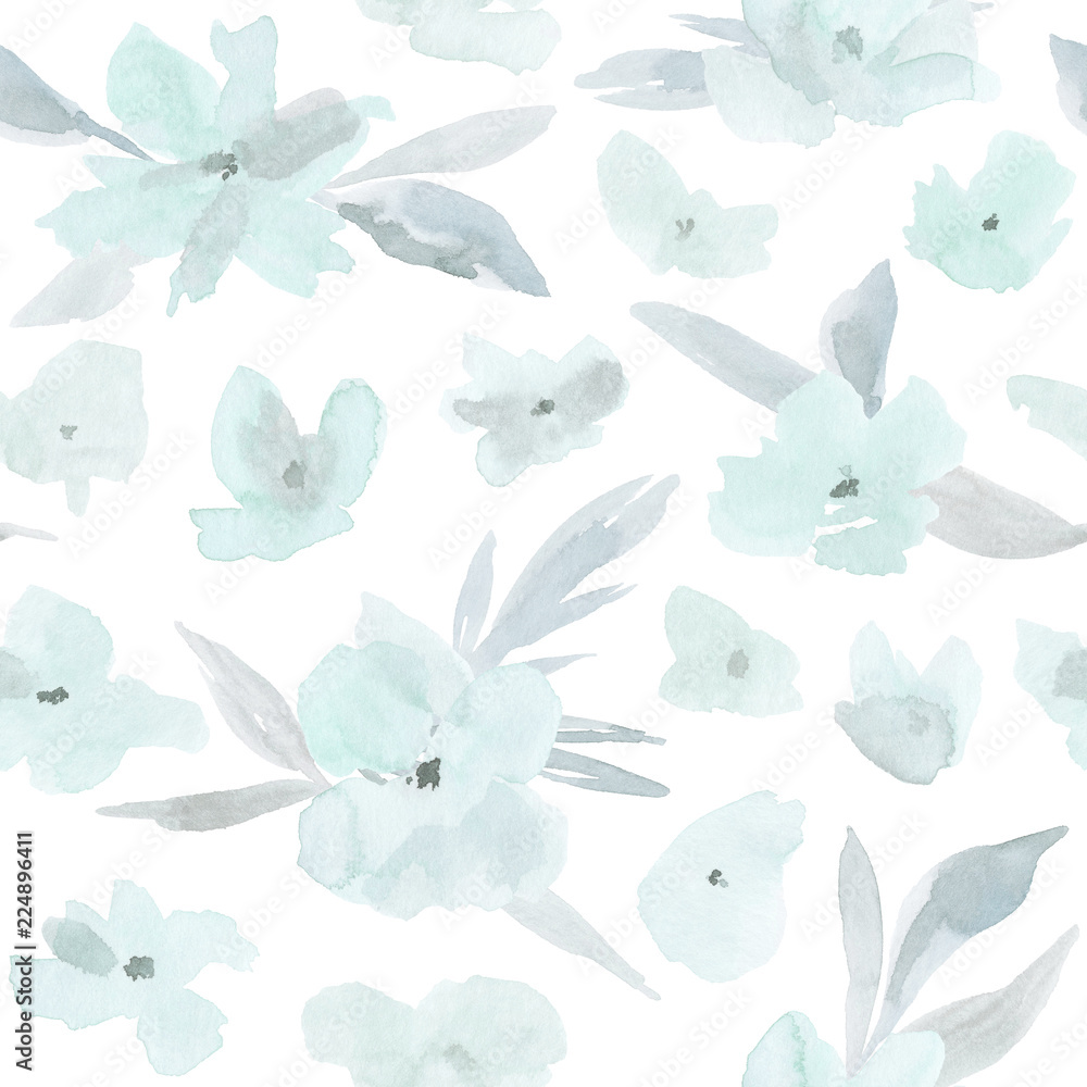 Fototapeta premium Flower seamless pattern.