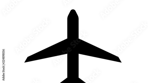 Planes pictogram video 4K  photo