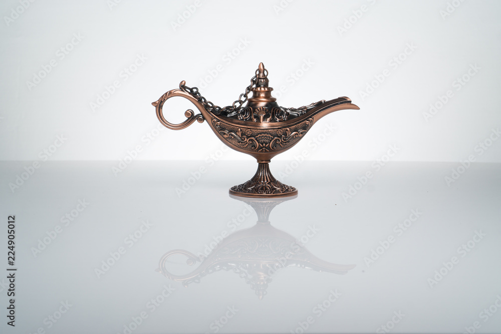 Magic Lamp on white background Magic Lamp on white background