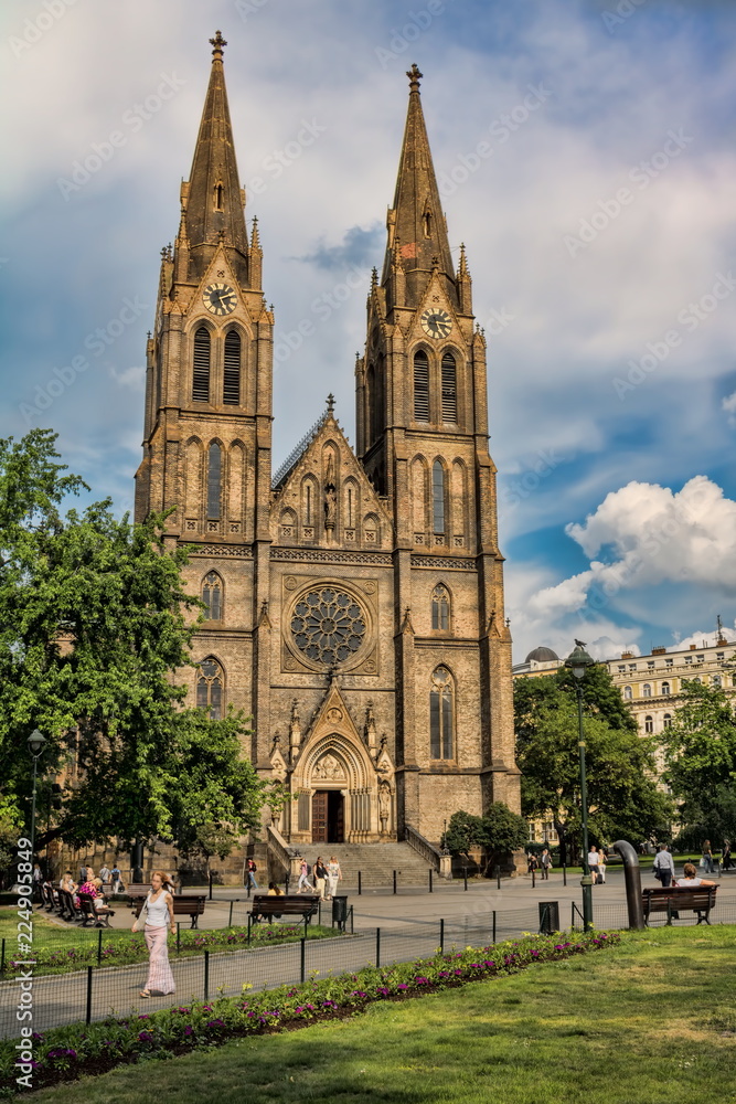 Prag, Sankt-Ludmilla-Kirche