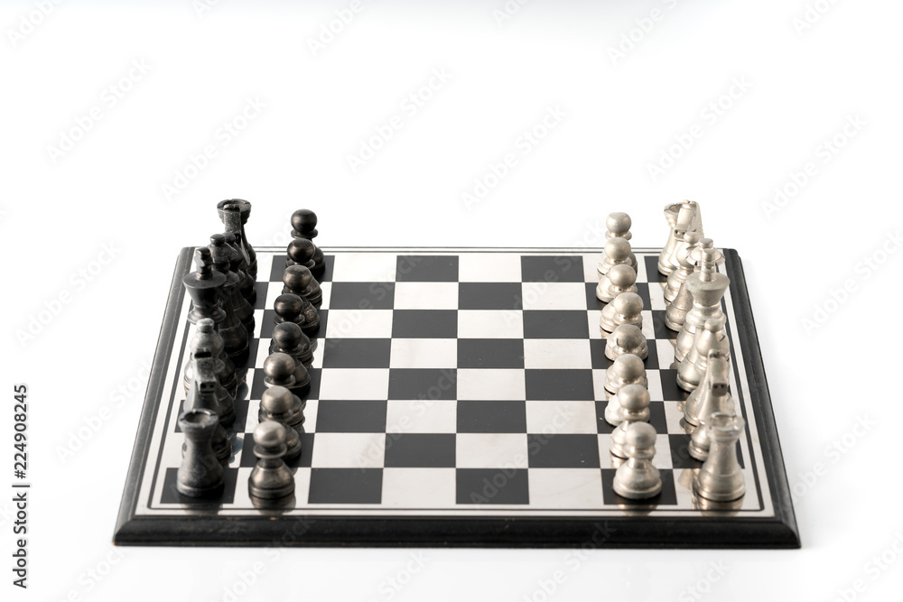 Chess business concept, leader teamwork & success Chess business concept, leader teamwork & success